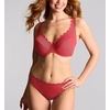 image:imagePanache Swim Lauren Plunge Bikini Top for Women  Underwire Support Scallop Trim Mix amp Match Luxury SwimwearRed