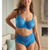 image:imagePanache Womens Allure Deep Brief Panties with High Waist and Lace Detailing  Elegant Full CoverageAzure Blue