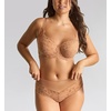 image:imagePanache Womens Allure Deep Brief Panties with High Waist and Lace Detailing  Elegant Full CoverageHoney