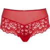 image:imagePanache Womens Allure Deep Brief Panties with High Waist and Lace Detailing  Elegant Full CoverageTrue Red