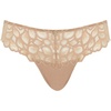 image:imagePanache Womens Allure Thong  Lace Thong with Gold Ring Detail Sheer Luxury LingerieHoney
