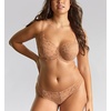 image:imagePanache Womens Allure Thong  Lace Thong with Gold Ring Detail Sheer Luxury LingerieHoney