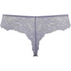 image:imagePanache Womens Ana Lace Thong  Flattering Lace Thong Satin Bow Detail Feminine Fit Sexy Lingerie EssentialSweet Lavender