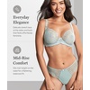image:imagePanache Womens Ana Lace Thong  Flattering Lace Thong Satin Bow Detail Feminine Fit Sexy Lingerie EssentialVintage