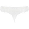 image:imagePanache Womens Ana Lace Thong  Flattering Lace Thong Satin Bow Detail Feminine Fit Sexy Lingerie EssentialWhite