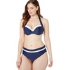 image:imagePanache Womens Anya Cruise Foldeover Swim BikiniNavyWhite