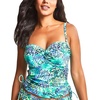 image:imagePanache Womens Cape Verde Adjustable Side Underwire Tankini SW1661Wild Animal