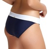 image:imagePanache Womens Catarina FoldOver Bikini BottomMidnight  White