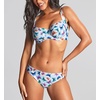 image:imagePanache Womens Classic Swim Brief  MidRise Coverage Full Lining QuickDry FabricFlutter Print
