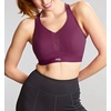 image:imagePanache Womens Endurance Wired Sports Bra  NonPadded Breathable SeamFree Cup SupportBerryChalk