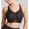 image:imagePanache Womens Endurance Wired Sports Bra  NonPadded Breathable SeamFree Cup SupportBlackLatte