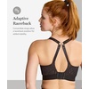 image:imagePanache Womens Endurance Wired Sports Bra  NonPadded Breathable SeamFree Cup SupportBlackLatte