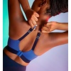 image:imagePanache Womens Endurance Wired Sports Bra  NonPadded Breathable SeamFree Cup SupportBlue