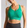 image:imagePanache Womens Endurance Wired Sports Bra  NonPadded Breathable SeamFree Cup SupportGreen