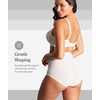 image:imagePanache Womens Envy High Waist Panty  Shaping Brief with Lace amp Mesh Medium Coverage Control FitHoney