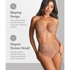 image:imagePanache Womens Envy High Waist Panty  Shaping Brief with Lace amp Mesh Medium Coverage Control FitHoney