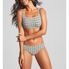 image:imagePanache Womens Gina Square Neck Bikini Top Swimwear with Underwire Support  Italian FabricSeersucker Multi