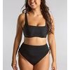 image:imagePanache Womens Gina Square Neck Bikini Top Swimwear with Underwire Support  Italian FabricSignature Black