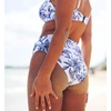 image:imagePanache Womens Gingham High Waist Midi Bikini Brief  Flattering Swim BottomsCapri Print