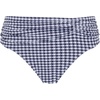 image:imagePanache Womens Gingham High Waist Midi Bikini Brief  Flattering Swim BottomsNavy Gingham