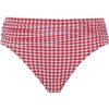 image:imagePanache Womens Gingham High Waist Midi Bikini Brief  Flattering Swim BottomsRed Gingham