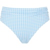 image:imagePanache Womens Gingham High Waist Midi Bikini Brief  Flattering Swim BottomsSky Blue Gingham