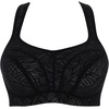 image:imagePanache Womens High Impact Underwire Sports Bra Max Support Moisture Wicking Heavy Duty Sports Bra for WomenBlackChalk