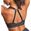 image:imagePanache Womens High Impact Underwire Sports Bra Max Support Moisture Wicking Heavy Duty Sports Bra for WomenBlackChalk