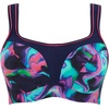 image:imagePanache Womens High Impact Underwire Sports Bra Max Support Moisture Wicking Heavy Duty Sports Bra for WomenCyber Swirl