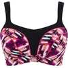 image:imagePanache Womens High Impact Underwire Sports Bra Max Support Moisture Wicking Heavy Duty Sports Bra for WomenNeon Lights