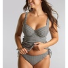 image:imagePanache Womens Iris Balcony Tankini Top  NonPadded Adjustable Straps Sustainable Gingham FabricBlack Gingham