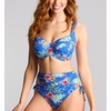 image:imagePanache Womens Midi Swim Brief  HighWaist Coverage Sleek Support QuickDry FabricParadiso Print
