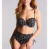 image:imagePanache Womens Midi Swim Brief  HighWaist Coverage Sleek Support QuickDry FabricPolka Dot Print