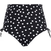 image:imagePanache Womens Midi Swim Brief  HighWaist Coverage Sleek Support QuickDry FabricPolka Dot Print