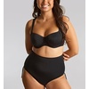 image:imagePanache Womens Midi Swim Brief  HighWaist Coverage Sleek Support QuickDry FabricSignature Black