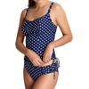 image:imagePanache Womens Panache Swim Womens Anya Spot Underwire TankiniNavyWhite