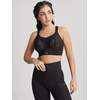 image:imagePanache Womens Plus Size NonWired Sports BraBlackLatte