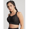 image:imagePanache Womens Plus Size NonWired Sports BraBlackLatte