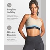 image:imagePanache Womens Plus Size NonWired Sports BraCharcoalGray
