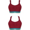 image:imagePanache Womens Plus Size NonWired Sports BraCranberry