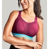 image:imagePanache Womens Plus Size NonWired Sports BraCranberry