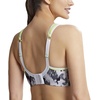 image:imagePanache Womens Plus Size NonWired Sports BraGrey Animal
