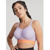 image:imagePanache Womens Plus Size NonWired Sports BraLilacOrange