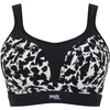 image:imagePanache Womens Plus Size NonWired Sports BraMono Print