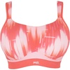 image:imagePanache Womens Plus Size NonWired Sports BraPink Abstract
