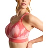 image:imagePanache Womens Plus Size NonWired Sports BraPink Abstract