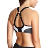 image:imagePanache Womens Plus Size NonWired Sports BraWhite  Black