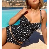 image:imagePanache Womens Sienna Balcony Adjustable Underwire Tankini SW2061Polka Dot Print