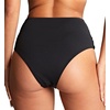 image:imagePanache Womens Spirit High Waist Brazilian Bikini Bottoms  Cheeky Coverage Gathered DetailBlack