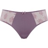 image:imagePanache Womens Tango Brief  Microfibre Underwear with Leaf Embroidery Soft and Comfortable FitGrey Violet